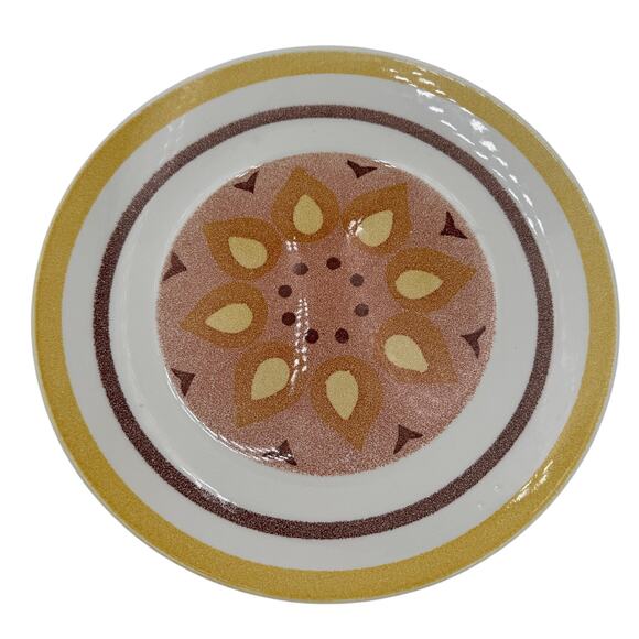 Vintage "Yellow Star" Cereal/Soup Bowls by Taylor Smith Taylor (TST) Set of 4 - Picture 3 of 9